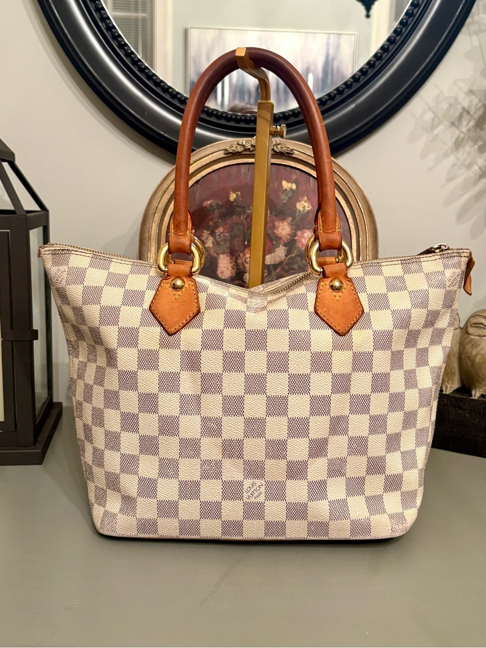 Louis Vuitton Damier Azur Saleya PM